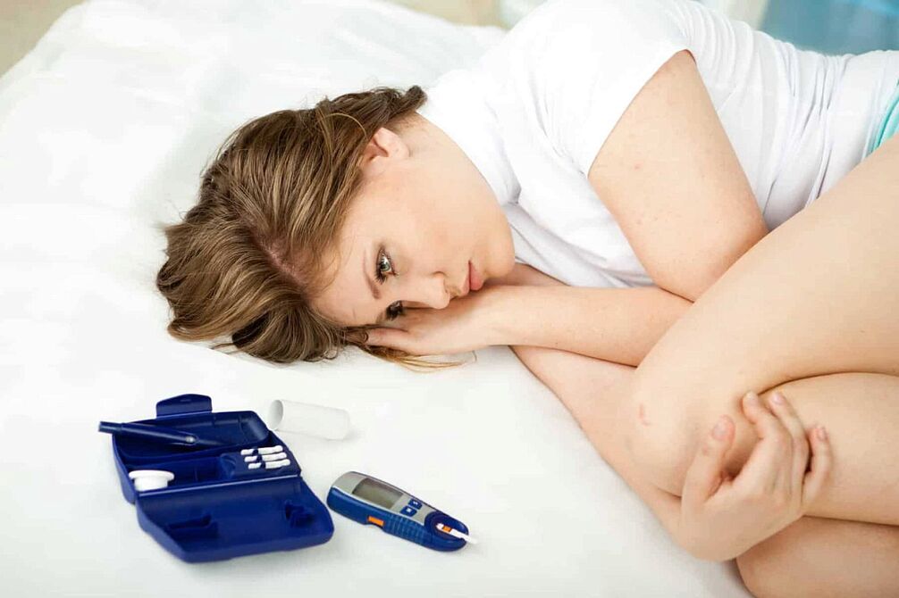 Diabetes Mellitus can cause hypoglycemia with severe weakness